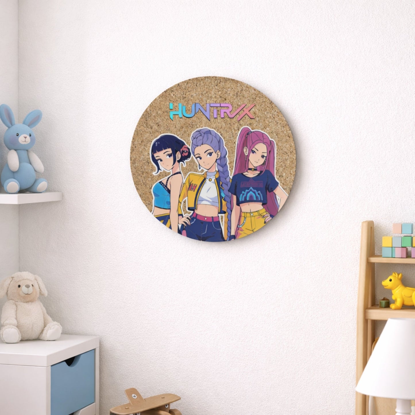 HUNTR/X Anime Cork Pin Board | Look Mumma