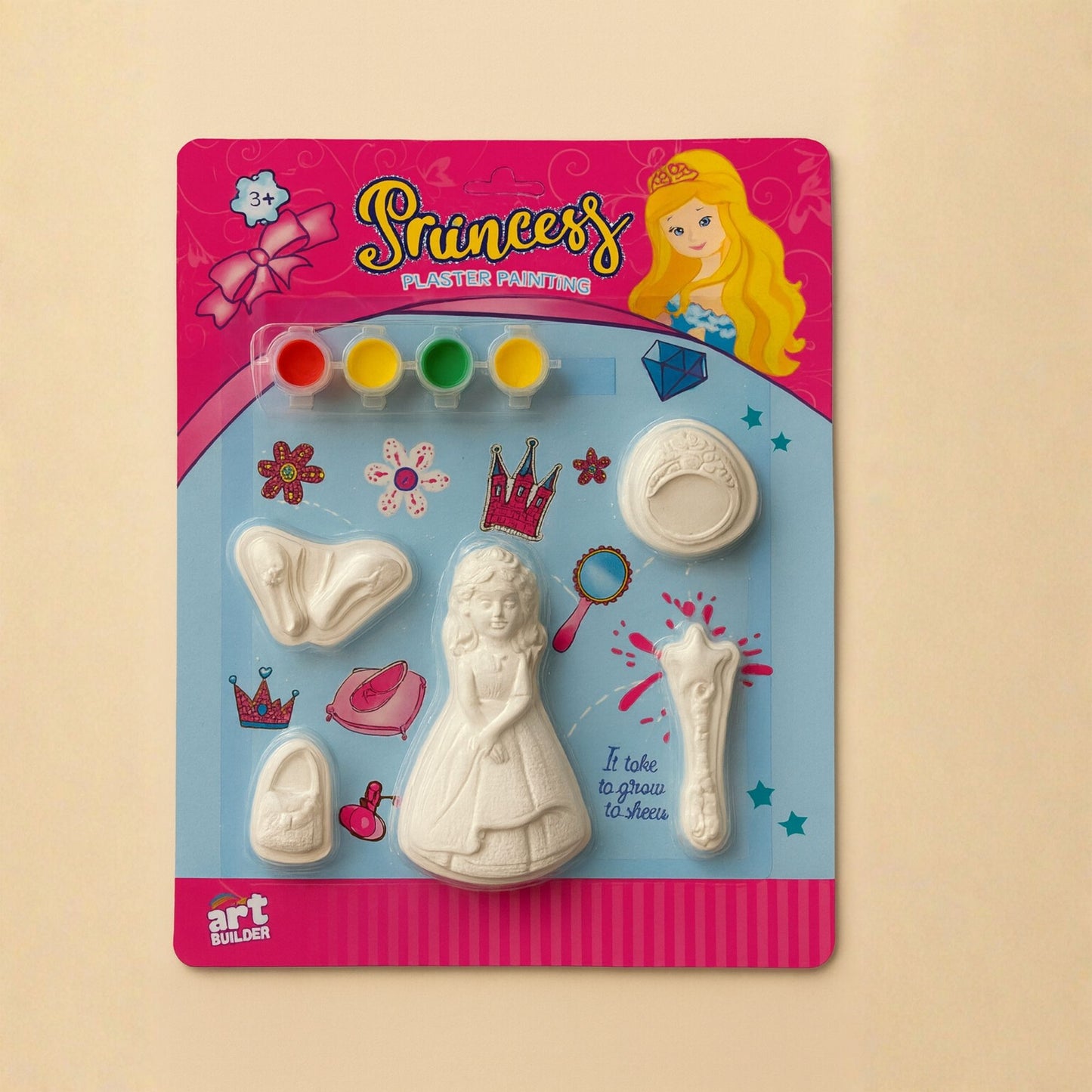 Princess Plaster Painting Set of 5 | Look Mumma