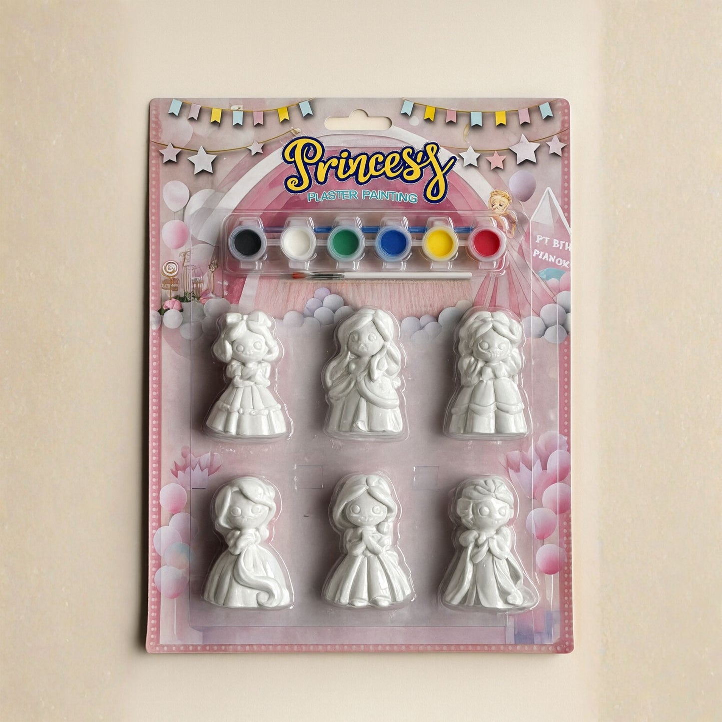 Princess Plaster Painting Set OF 6 | Look Mumma