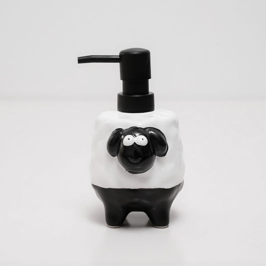 Sheep Shape  Ceramic Soap Dispenser Dispenser – Adorable Handcrafted Bathroom Accessory | Look Mumma