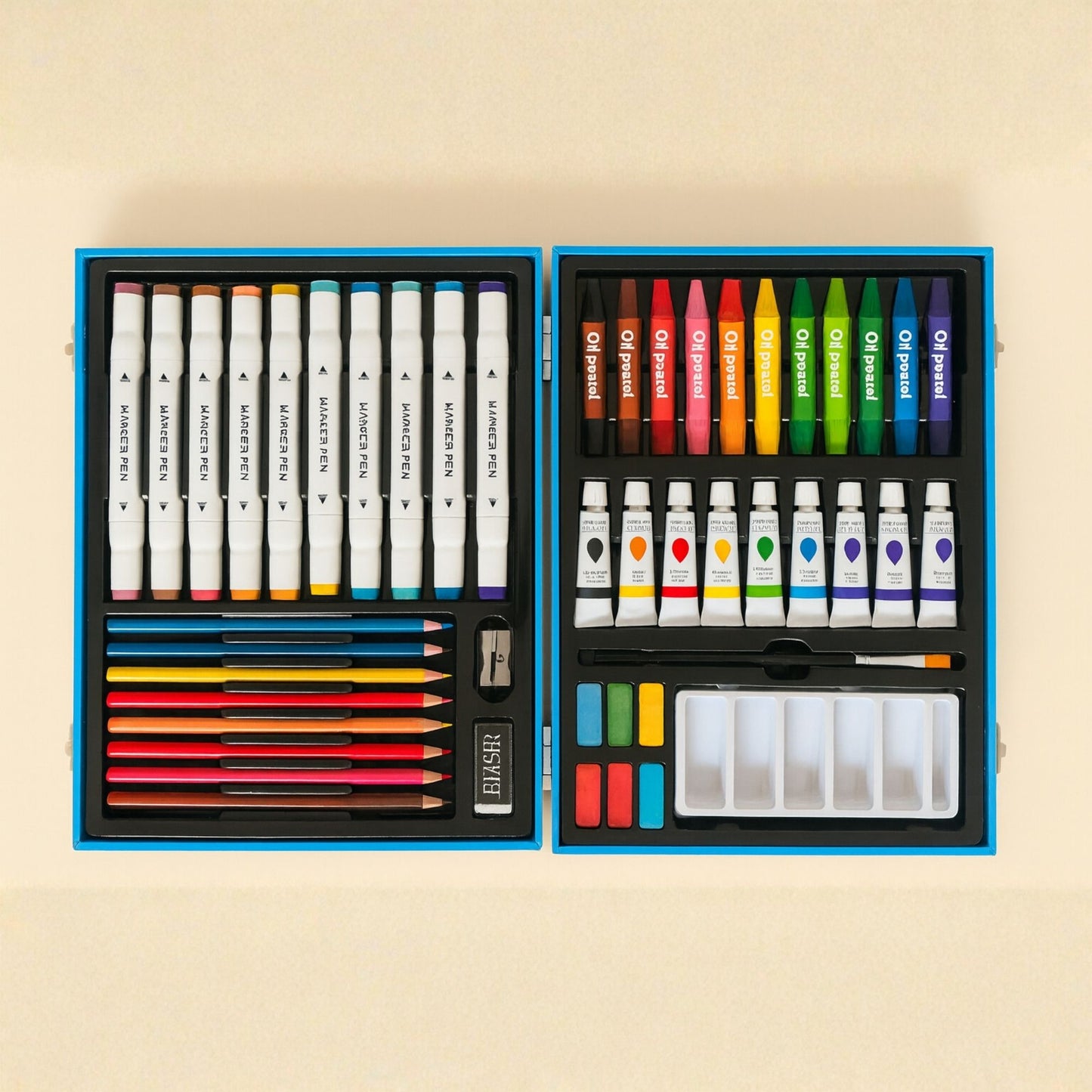 Space Explorer Drawing and Painting  Art Set with Portable Suitcase | Look Mumma