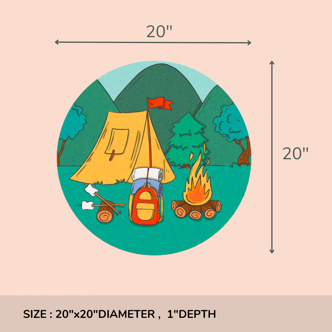 HAPPY CAMPING PINBOARD | Look Mumma