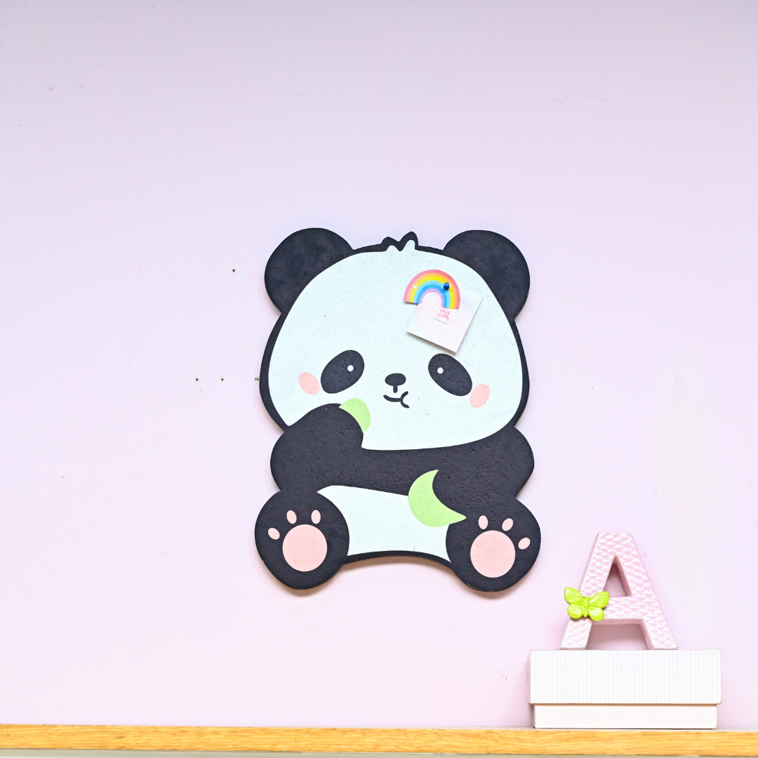 Panda Shaped Cork Pinboard | Look Mumma