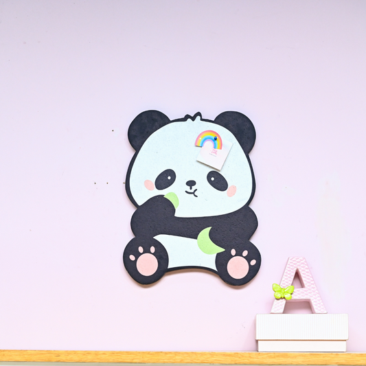 Panda Shaped Cork Pinboard | Look Mumma