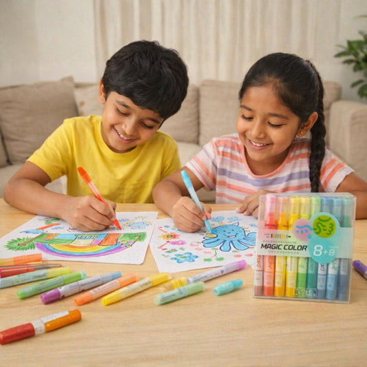 Magic 8+8 Colors Marker Set | Look Mumma