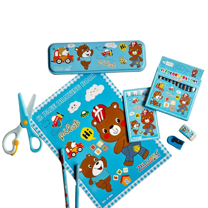 Kids’ Bear-Themed Stationery Set | Look Mumma