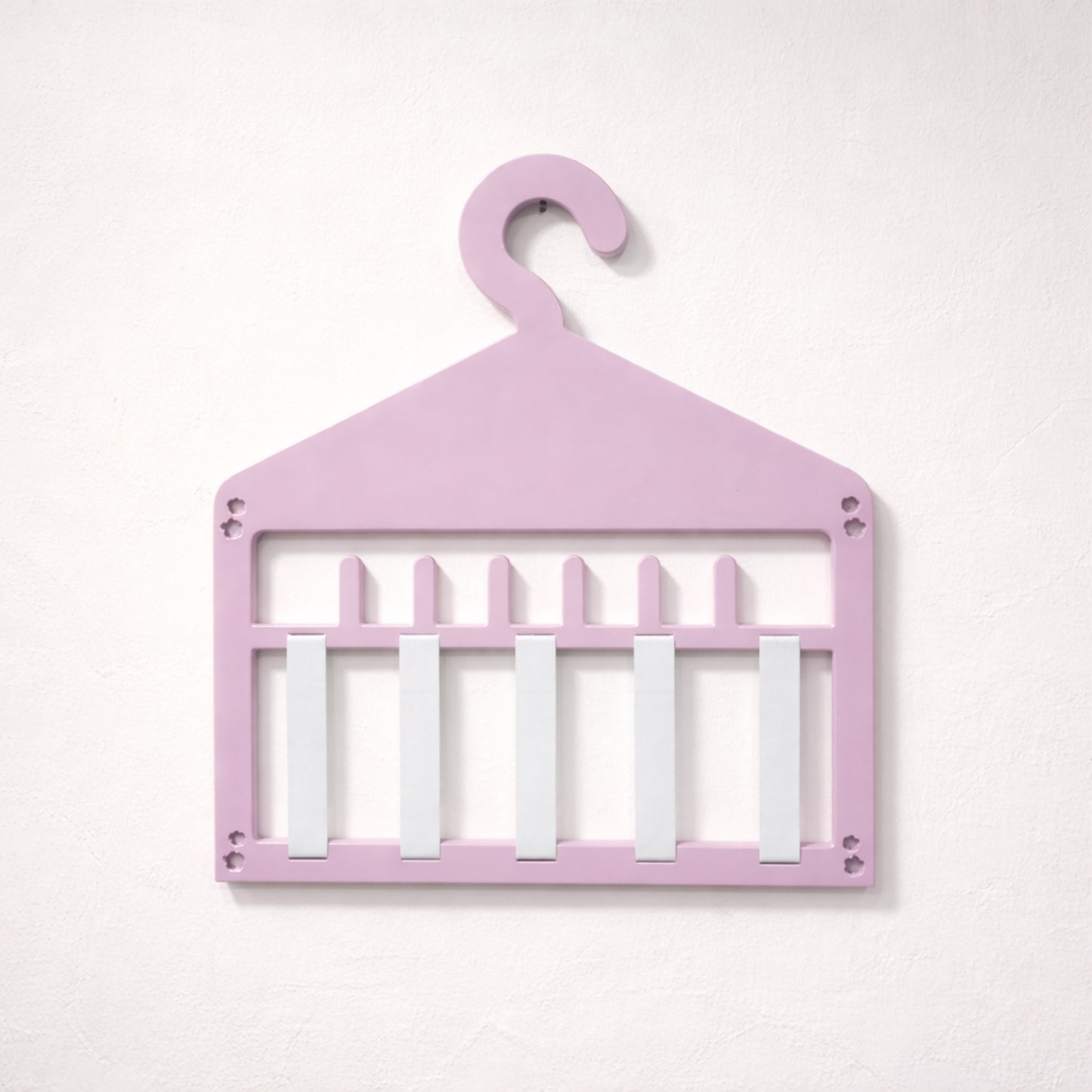 Pastel Hanger Hair Accessory Organizer