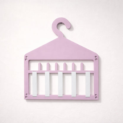 Pastel Hanger Hair Accessory Organizer