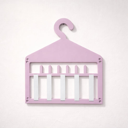 Pastel Hanger Hair Accessory Organizer