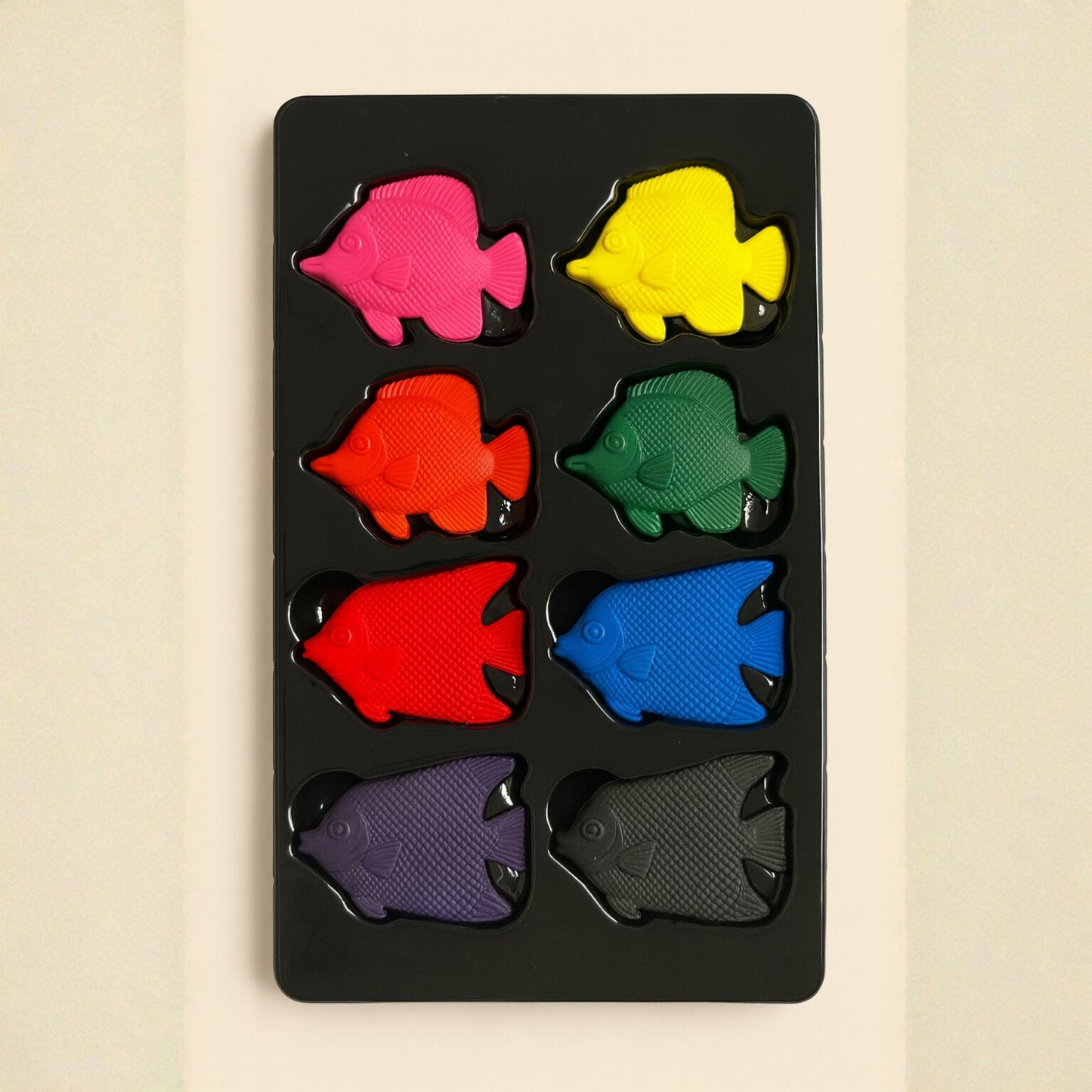 Fish-Shaped  Crayons (Set of 8) | Look Mumma