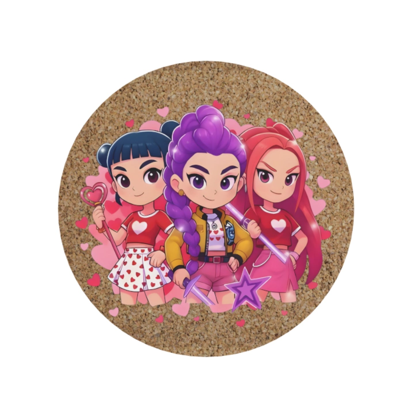 Anime Power Trio Cork Bulletin Board | Look Mumma