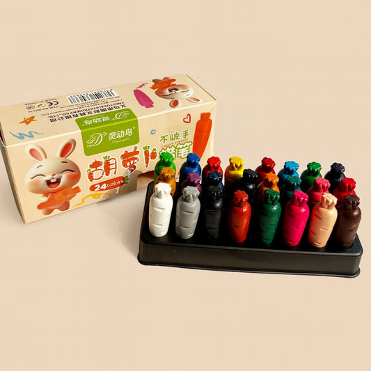 Carrot-Shaped Crayons | Look Mumma