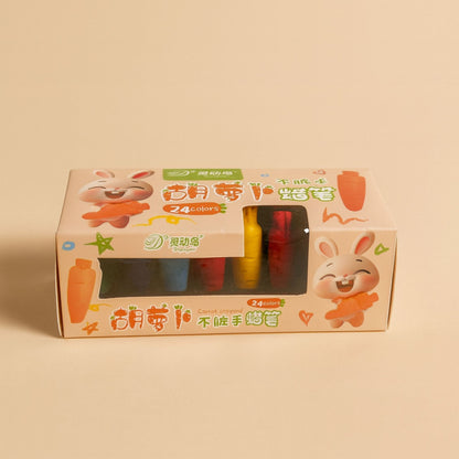 Carrot-Shaped Crayons | Look Mumma