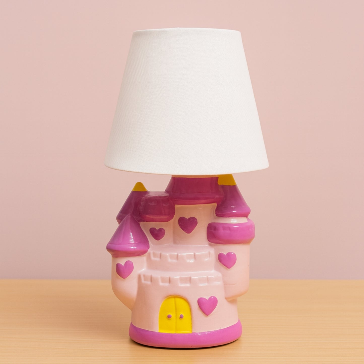 Princess Castle Ceramic Table Lamp | Look Mumma