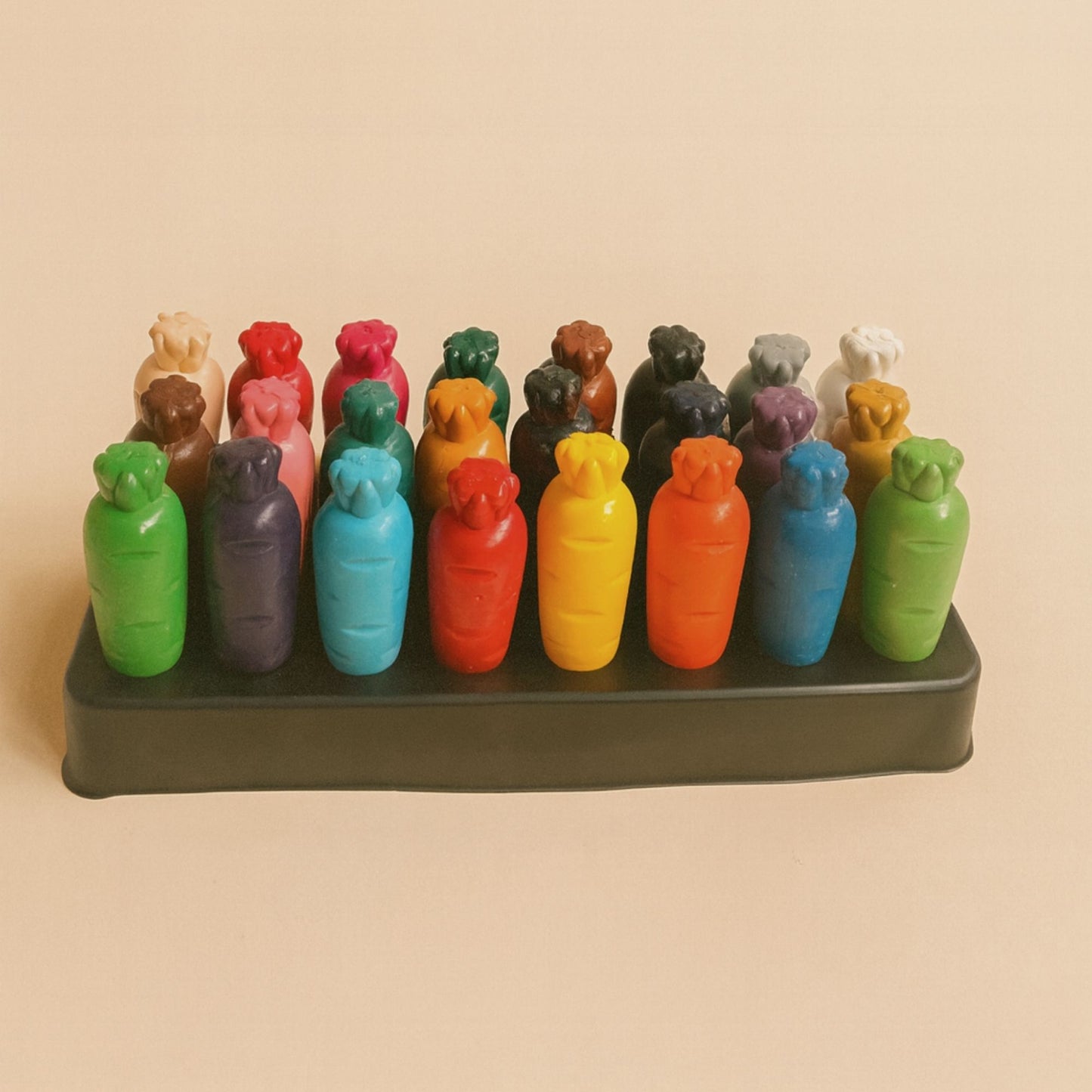 Carrot-Shaped Crayons | Look Mumma