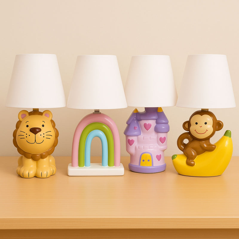 Playful Novelty Bedside Lamps | Buy 4 Pay for 3 | Look Mumma