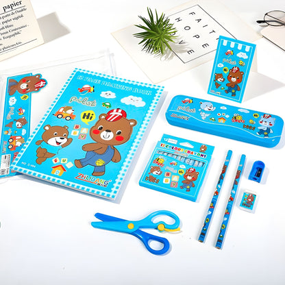 Kids’ Bear-Themed Stationery Set | Look Mumma
