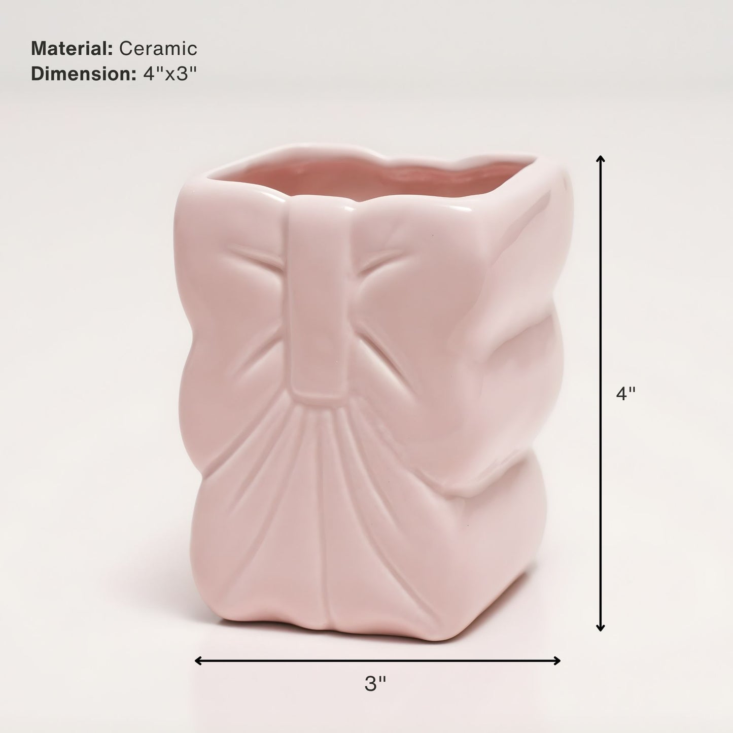 Bow Soap Dispenser with Toothbrush Holder – Handcrafted Bathroom Set | Look Mumma