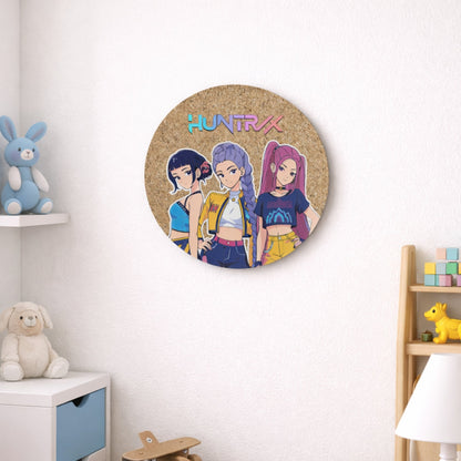 HUNTR/X Anime Cork Pin Board | Look Mumma