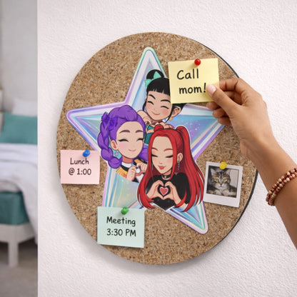 Best Friends Forever Star Cork Board | Look Mumma