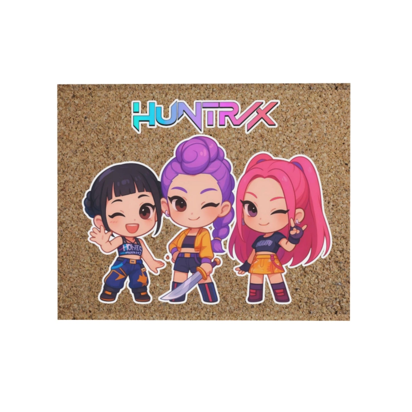 HUNTRX Chibi Cork Bulletin Board | Look Mumma