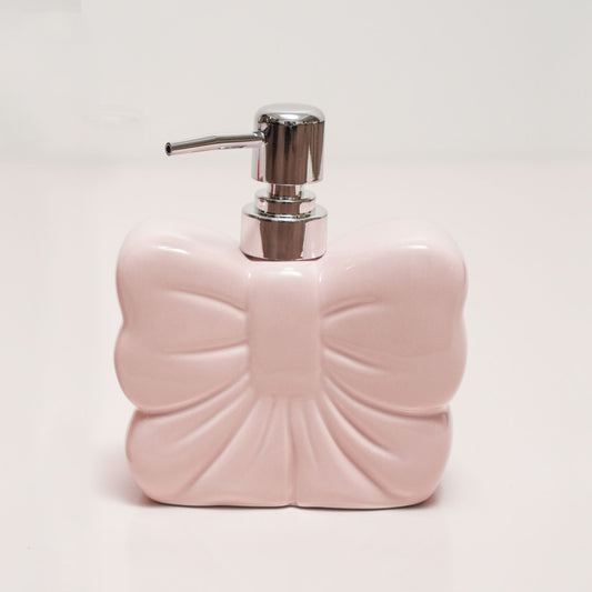 Bow Soap Dispenser–  Bathroom Accessory | Look Mumma