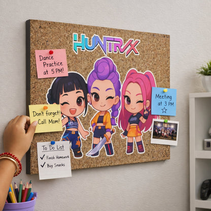HUNTRX Chibi Cork Bulletin Board | Look Mumma