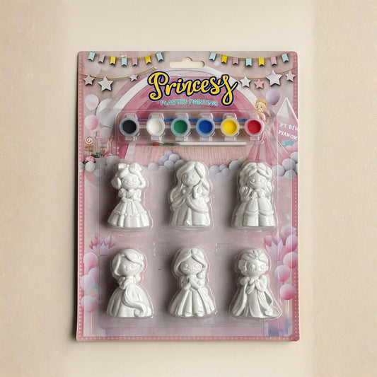 Princess Plaster Painting Set OF 6 | Look Mumma