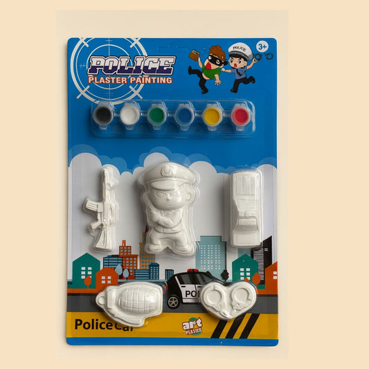 Police Plaster Painting Kit | Look Mumma