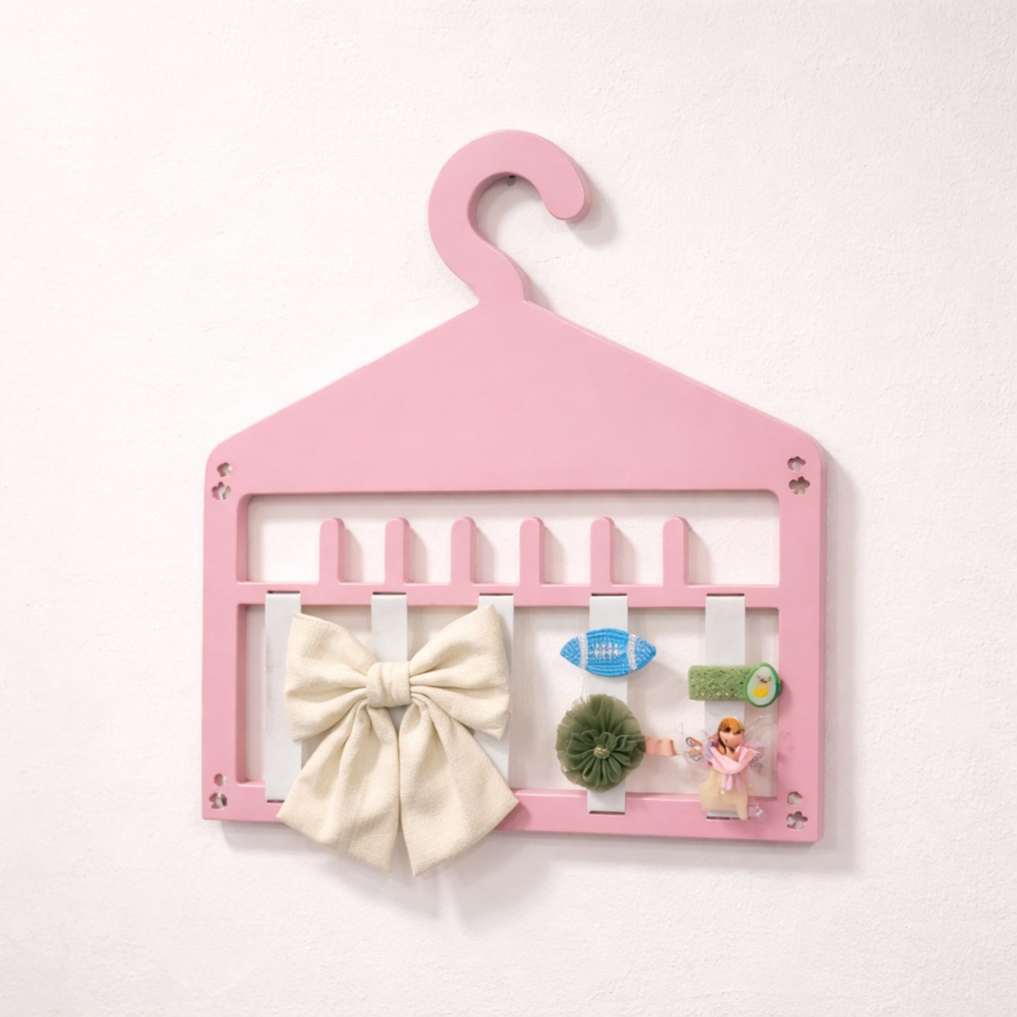 Pastel Hanger Hair Accessory Organizer