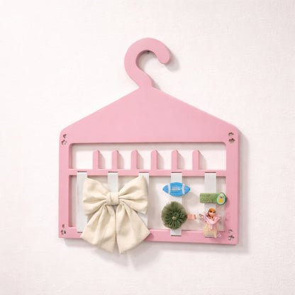 Pastel Hanger Hair Accessory Organizer