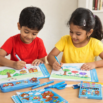 Kids’ Bear-Themed Stationery Set | Look Mumma