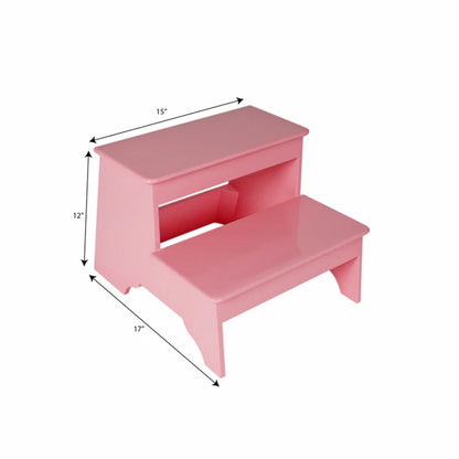 Classic Step Stool Pink | Look Mumma