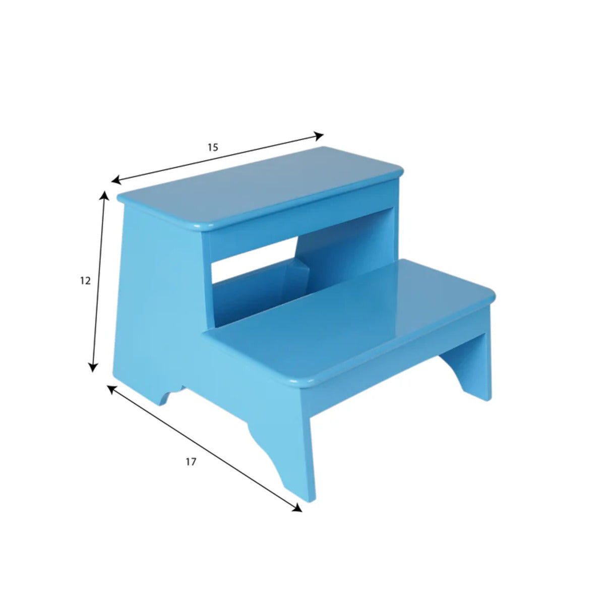 Classic Step Stool Blue | Look Mumma