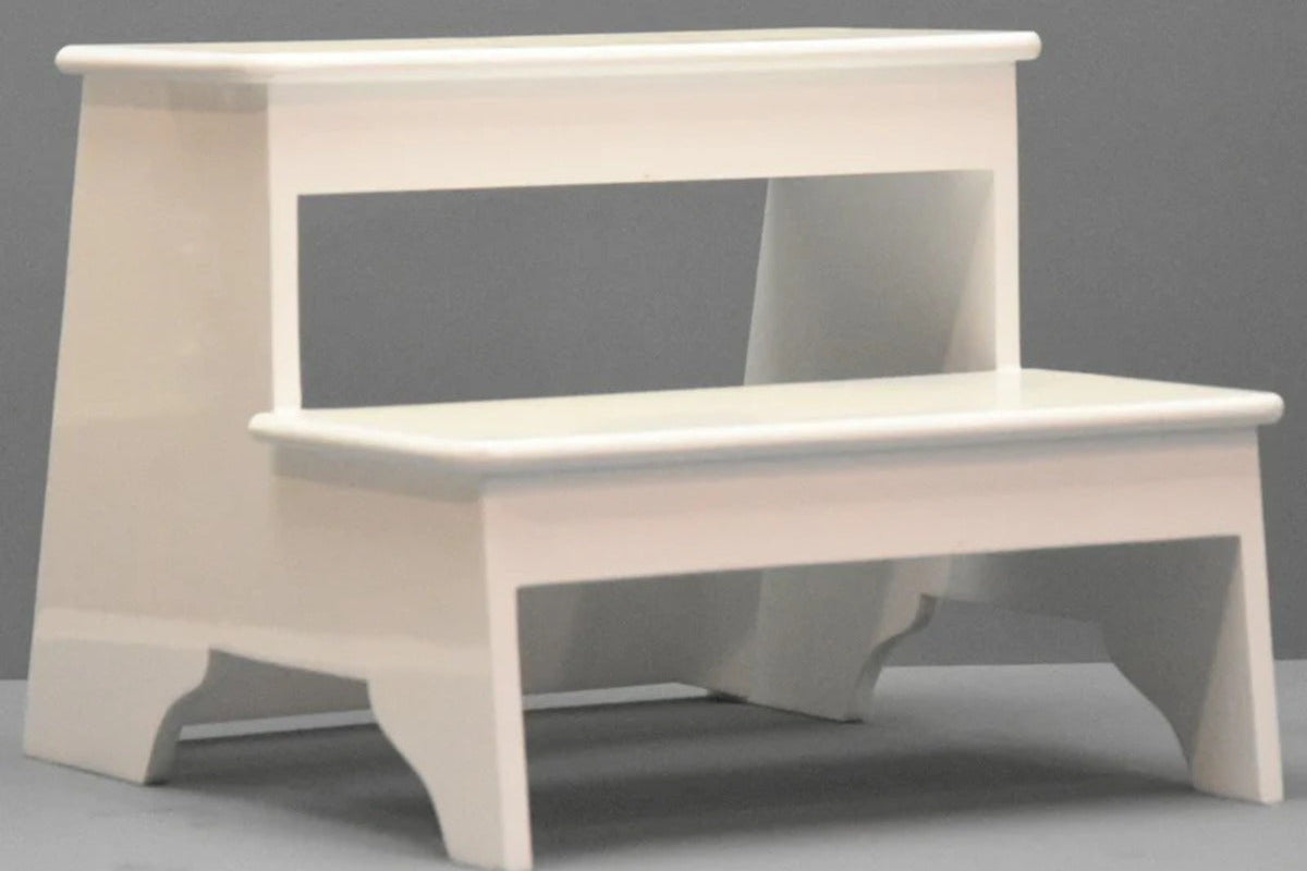 Classic Step Stool White | Look Mumma