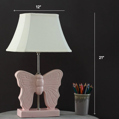 Pink winger butterfly lamp | Look Mumma