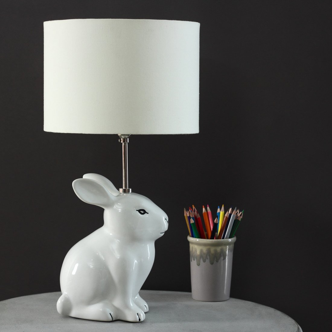 Snow ball rabbit lamp | Look Mumma