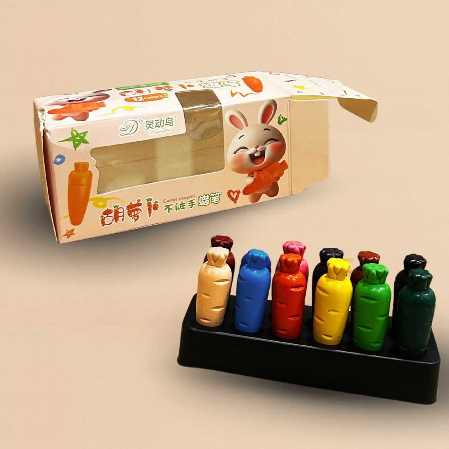 Carrot-Shaped Crayons | Look Mumma